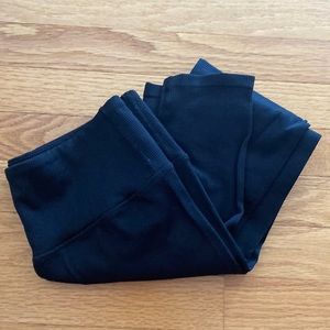 Fabletics Black Ribbed Leggings